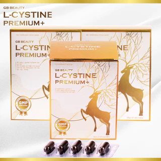 Combo 3 Viên uống GB BEAUTY L-CYSTINE PREMIUM+ hỗ trợ mọc tóc, làm đẹp da, cải thiện da tối màu, cấp ẩm, giảm lão hóa