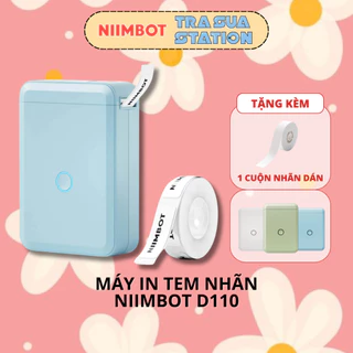 NIIMBOT D110 Máy in nhãn cầm tay Bluetooth in label cho kinh doanh online, văn phòng và gia đình - Bảo Hành 12 tháng