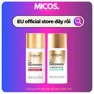 Kem Chống Nắng LOreal Paris UV Defender Serum X20 Thoáng Da Mỏng Nhẹ 50ml SPF 50++ - MICOS