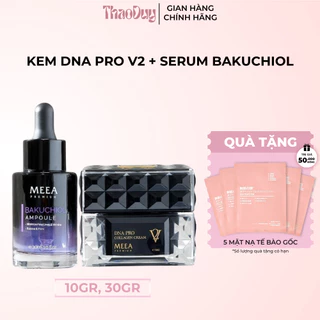 Combo kem face DNA Pro V2 + tinh chất serum Bakuchoil, dưỡng trắng da, giữ ẩm, se khít lỗ chân lông, làm mờ vết nhăn