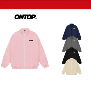 Áo khoác dù local brand nam nữ ONTOP 2 lớp nhiều màu form rộng Mini Logo Jacket | O24-AK3