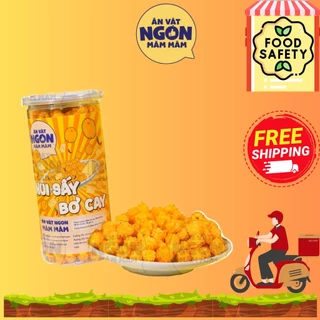 Nui sen sấy bơ cay thơm giòn 280gr Đồ Ăn Vặt Măm Măm - Món ăn của tuổi thơ