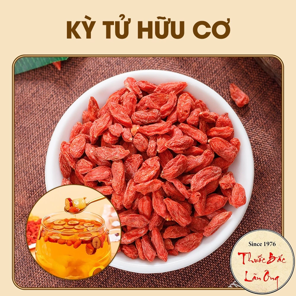 [Mã GROSALE2703 giảm 8% đơn 250K] Kỳ Tử Ninh Hạ 1kg (Hạt to, ngọt) - Trà kỳ tử đẹp da làm trà dưỡng nhan, chè dưỡng nhan