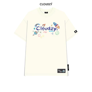 Áo phông local brand nam nữ unisex tay lỡ thun form rộng teen cổ tròn oversize cotton CLOUDZY CRAYON