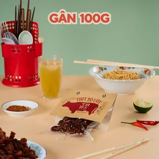 Khô bò gân ướt 100g TATA Food đồ ăn vặt Hà Nội BGU1