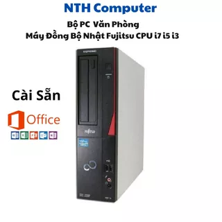 [GIÁ SỐC] Case máy tính đồng bộ Nhật Fujitsu CPU i7 i5 i3 , Ram 8G, 16gb SSD 128GB, SSD 256GB Bảo Hành 12 Tháng