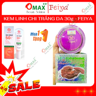 KEM LINH CHI FEIYA 30g - Làm Trắng. - Chống Nhăn - Ngừa Lão Hóa - Xóa Mờ Vết Thâm Sau Mụn