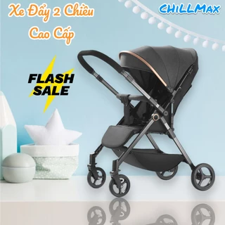 Xe Đẩy Gấp Gọn 2 Chiều Cho Bé Có Mái Che Và Giảm Sóc An Toàn Tiện Lợi Cho Mẹ & Bé - Bảo Hành 2 Năm | TH28