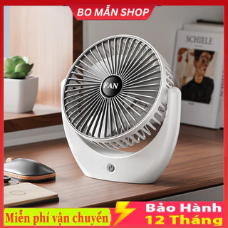 Quạt Để Bàn SUPER FAN Tích Điện , Quạt Tích Điện 3 Cấp Độ Gió Siêu Mát ,Bảo hành 12 tháng