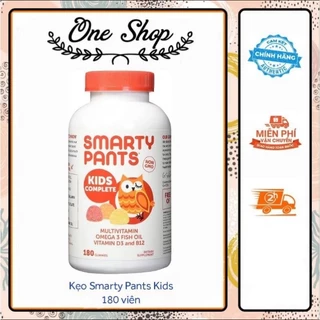 (Date T6/25) Kẹo dẻo Smarty Pants Kids Formula bổ sung vitamin 180 viên dành cho trẻ của Mỹ