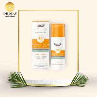 Kem Chống Nắng Kiểm Soát Nhờn cho Da Dầu Eucerin Sun Gel-Creme Oil Control Dry Touch SPF 50 (50 ml)