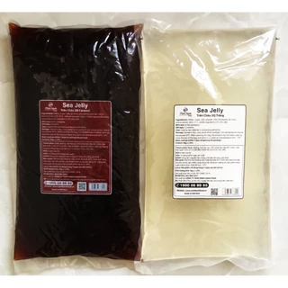 Trân châu trắng / đen (caramel - đường đen) SEA 3Q ( Sea Jelly) gói 2kg