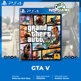 Đĩa Game PS4 : Grand Theft Auto V