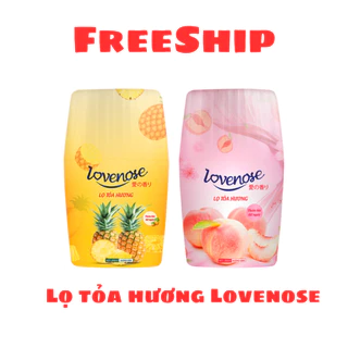 Lọ tỏa hương thơm phòng LOVENOSE dung tích 250 ml dạng nước, lọ tỏa hương khử mùi thơm lâu 60 ngày hương đào nho dứa