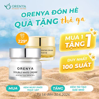 Kem Dưỡng Da Ban Ngày Orenya Double White Cream Hàng Chính Hãng Hũ 30gr