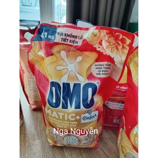 Nước giặt omo confort túi khổng lồ 4.1kg date mới