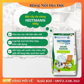 Bột Tẩy Rửa Đa Năng Soda Heitmann Đức 500gr Khử Mùi Hôi Tanh, Vệ Sinh Dụng Cụ Nhà Bếp