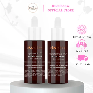 Tinh Chất Ekseption Hyaluronic ZnPCA, B5 Mixlab Serum Giảm Mụn, Kiềm Dầu, Dưỡng Ẩm 75ml Duduhouse