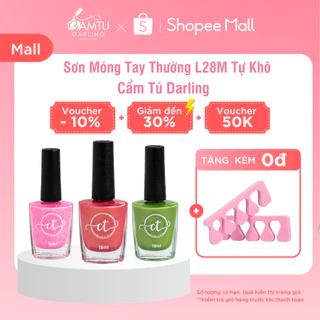 Sơn Móng Tay Tự Khô Màu T151 Đến X175 Cao Cấp Cẩm Tú Darling, Lên Màu Chuẩn, Bền Màu, Khô Nhanh