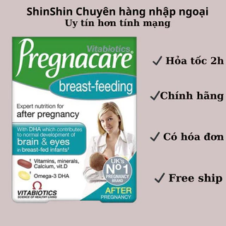 Vitamin tổng hợp Pregnacare Breast Feeding [BẢN QUỐC TẾ] của Anh 84 viên cho mẹ sau sinh