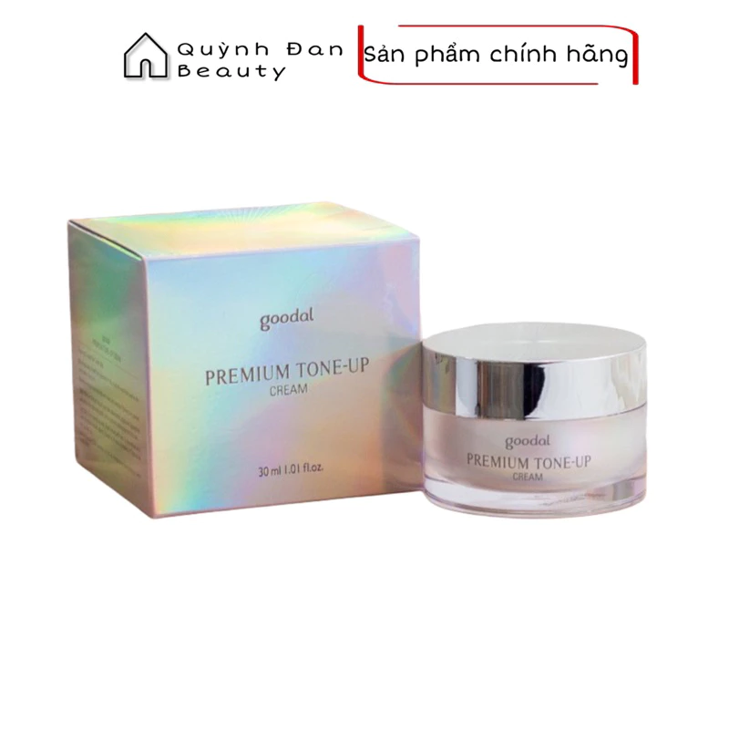 Kem Dưỡng Trắng Da Nâng Tone Ốc Sên Goodal Premium Snail Tone-Up Cream Hàn Quốc 30ml giảm nếp nhăn