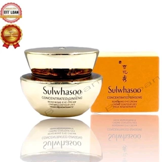 Kem mắt nhân sâm sulwhasoo chống lão hóa,chống nhăn làm sáng da vùng mắt Sulwhasoo Ginseng eye cream