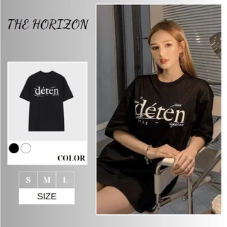 Áo thun Local Brand THE HORIZON - DETEN, áo phông nam nữ unisex form rộng 100% COTTON