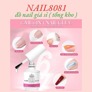 Sơn gel móng tay 6 trong 1 ( 6in1 ) BORN PRETTY 15ml