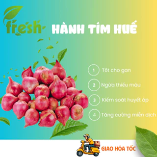 5 kg Hành tím Huế Ninh Thuận chắc củ, to đều loại NGON