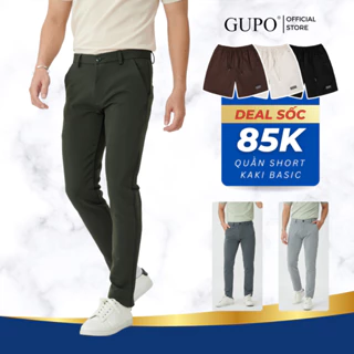 Quần Tây Nam Slimfit Ống Côn Body GUPO Local Brand Quần Âu Cotton Co Giãn 4 Chiều Hàn Quốc Công Sở