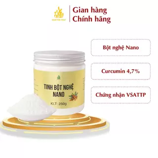 Tinh Bột Nghệ Đen Nguyên Chất Nam Tiến Phát Hỗ Trợ Sức Khỏe, Làn Da hộp 250gram và 500gram