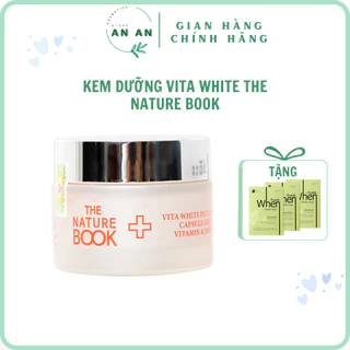 Kem dưỡng Vita White The Nature Book Hàn Quốc trắng hồng và tái tạo da 50g