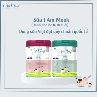 SỮA CÔNG THỨC I AM MOOK SỐ 1 & SỐ 2 - 850g -Tăng Cân, Tăng chiều Cao, PHát Triển Toàn Diện