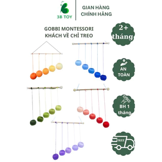 ( đã  cân  bằng  khách chỉ treo lên )Montessori bộ chuyển động gobbi mobile Montessori gobby gobi