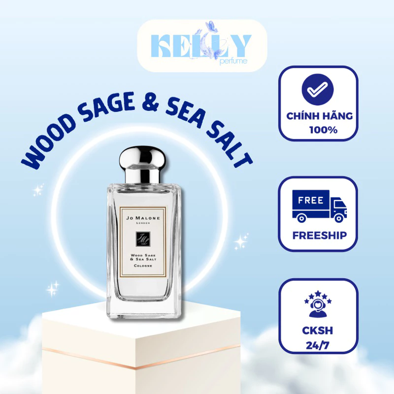 10ml Wood Sage&Sea Salt | Nước Hoa Unisex | Kelly Perfume [CHÍNH HÃNG]