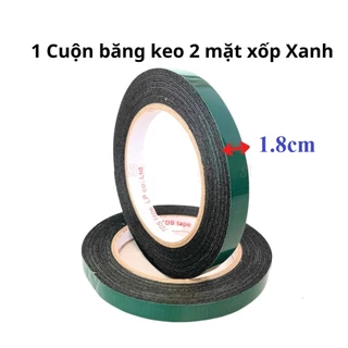 [DÀI 5m] Cuộn keo 2 mặt siêu dính, chất liệu 3M xốp EVA, chuyên dùng dán tranh thiếc, đĩa than siêu chắc chắn