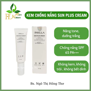 Kem Chống Nắng Da Mặt Sun Plus Cream 30g spf 65 - HT Store