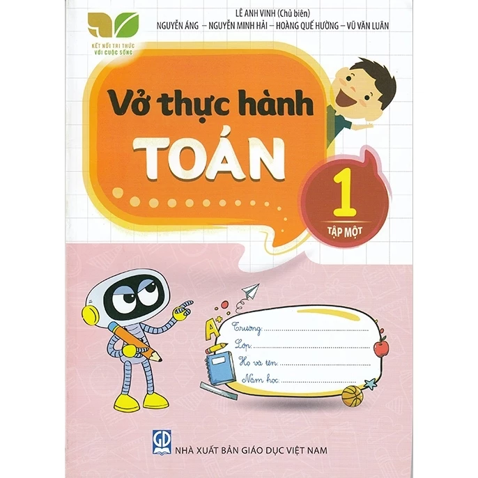 Sách - Vở thực hành toán 1 - Kết nối tri thức với cuộc sống