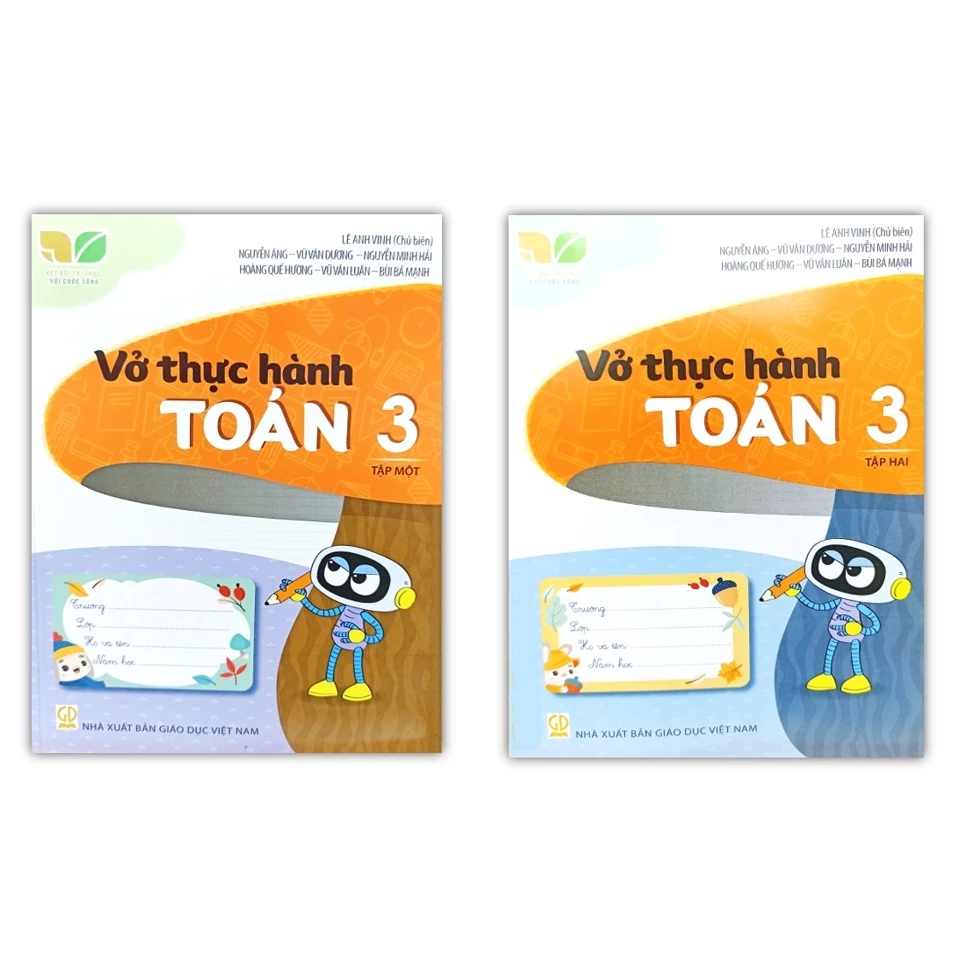 Sách - Vở thực hành toán 3 - Kết nối tri thức với cuộc sống