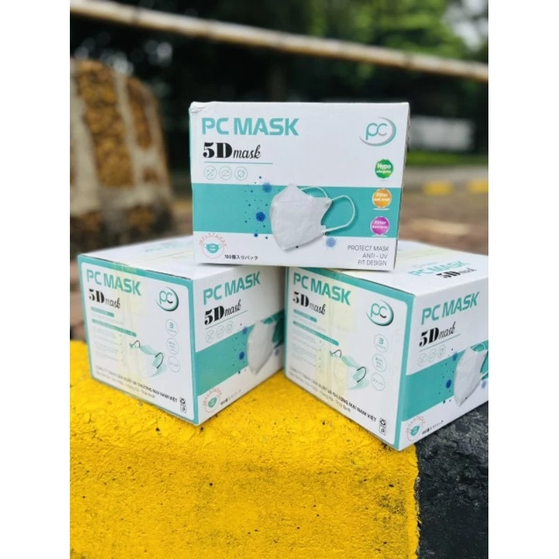 Thùng 200 khẩu trang 5d cao cấp