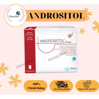 ANDROSITOL PLUS - Hỗ Trợ Sinh Sản Nam Giới, bổ tinh trùng, giảm dị dạng tinh trùng - Hộp 14 gói