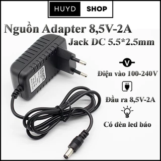 Nguồn Adapter 8,5V-2A 5.5*2.5mm