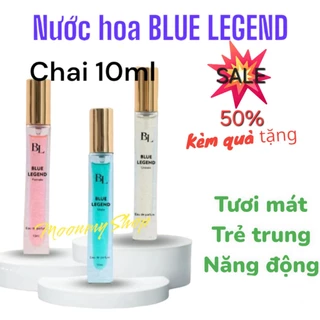 Combo 3 chai Nước hoa cao cấp BLUE LEGEND thơm nồng nàn, quyến rũ, lưu hương đến 12h, phù hợp cho Nam và Nữ