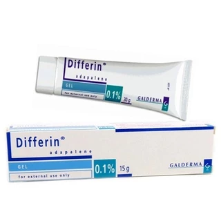 Diffirin gel (30g) kem giảm mụn adapalene 0.1%,nhập khẩu Pháp