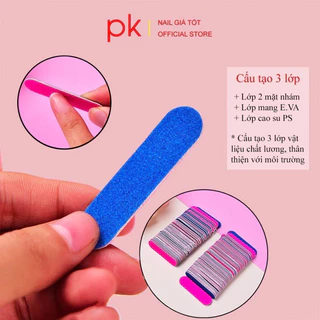 Dũa mini xanh hồng nailbox