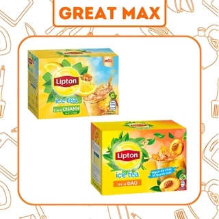 Trà Lipton Ice Tea trà vị chanh mật ong hộp 192g (16 gói x 12g)