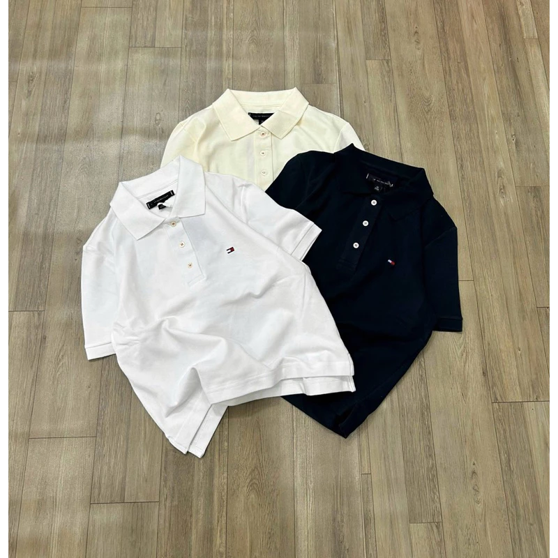 Áo thun polo FROM  CROPTOP nữ chất liệu thun cá sấu cao cấp dày dặn nặng tay phong cách trẻ trung năng động