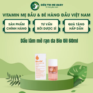 Dầu làm mờ rạn da Bio Oil, nhập khẩu Úc, bào chế thảo dược thiên nhiên làm mờ sẹo, chống rạn da- Mẹ Akay