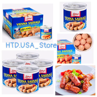 ( Lẻ 1 Hủ) (Date 7_2026) Xúc Xích Libby Vienna Sausage 130g Của Mỹ