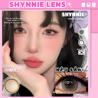 🧡(𝗖𝗔̣̂𝗡 𝗧𝗨̛̀ 𝟬-𝟲 Đ𝗢̣̂) LENS PONY BROWN giãn to 14.5mm nâu tây sang chảnh chuộng makeup cô dâu 👰 - Lens Huế 🐰